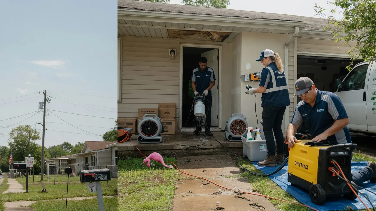 Storm Damage Water Removal in Titusville, PA near me